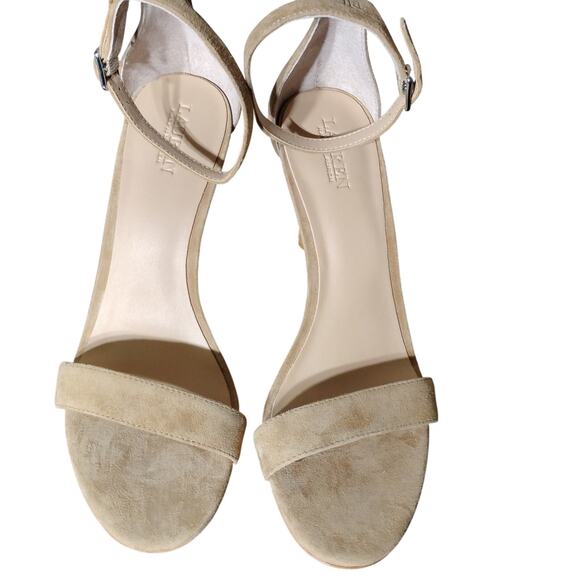 Lauren by Ralph Lauren Allie Ankle-Strap Dress Sandals Suede - Picture 5 of 7